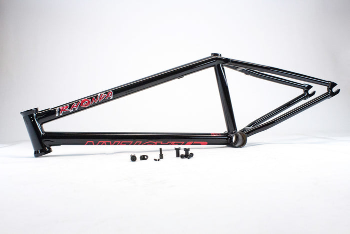 Thick Rhonda BMX Frame - Gloss Black