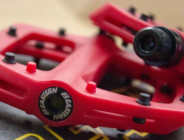 Red best sale bmx pedals