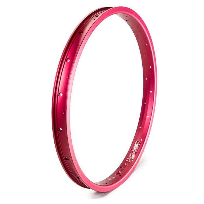 Throttle 20" BMX Rim - Matte Red Ano