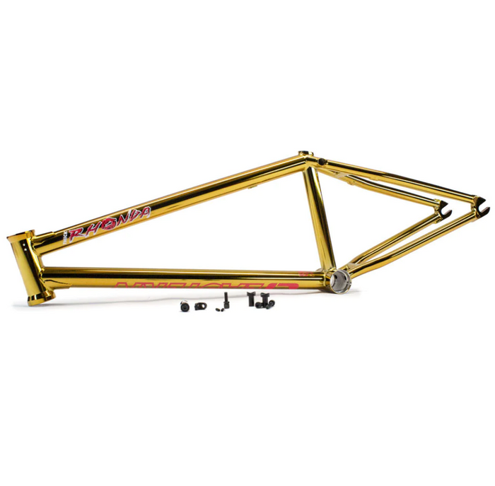 Thick Rhonda BMX Frame - Coolant Gold